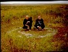 На этом месте стоял центральный алтарь-жертвенник. Это чувствуется...